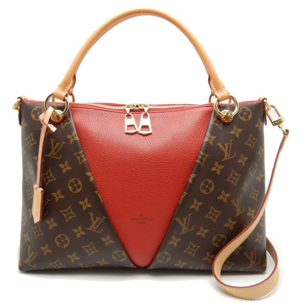Louis Vuitton Monogram V Tote MM Cerise 2WAY Bag